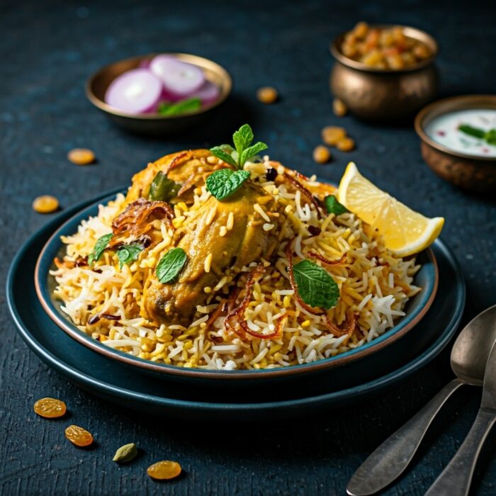 Hyderabadi Chicken Biryani