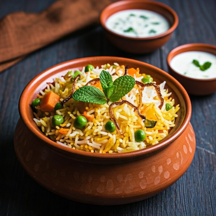 Hyderabadi Vegetable Biryani
