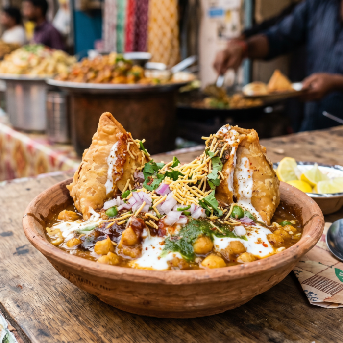 SAMOSA CHAAT